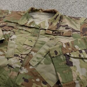 Military Jacket Mens M Multicam OCP Camo Ripstop Army Combat Uniform Coat ACU